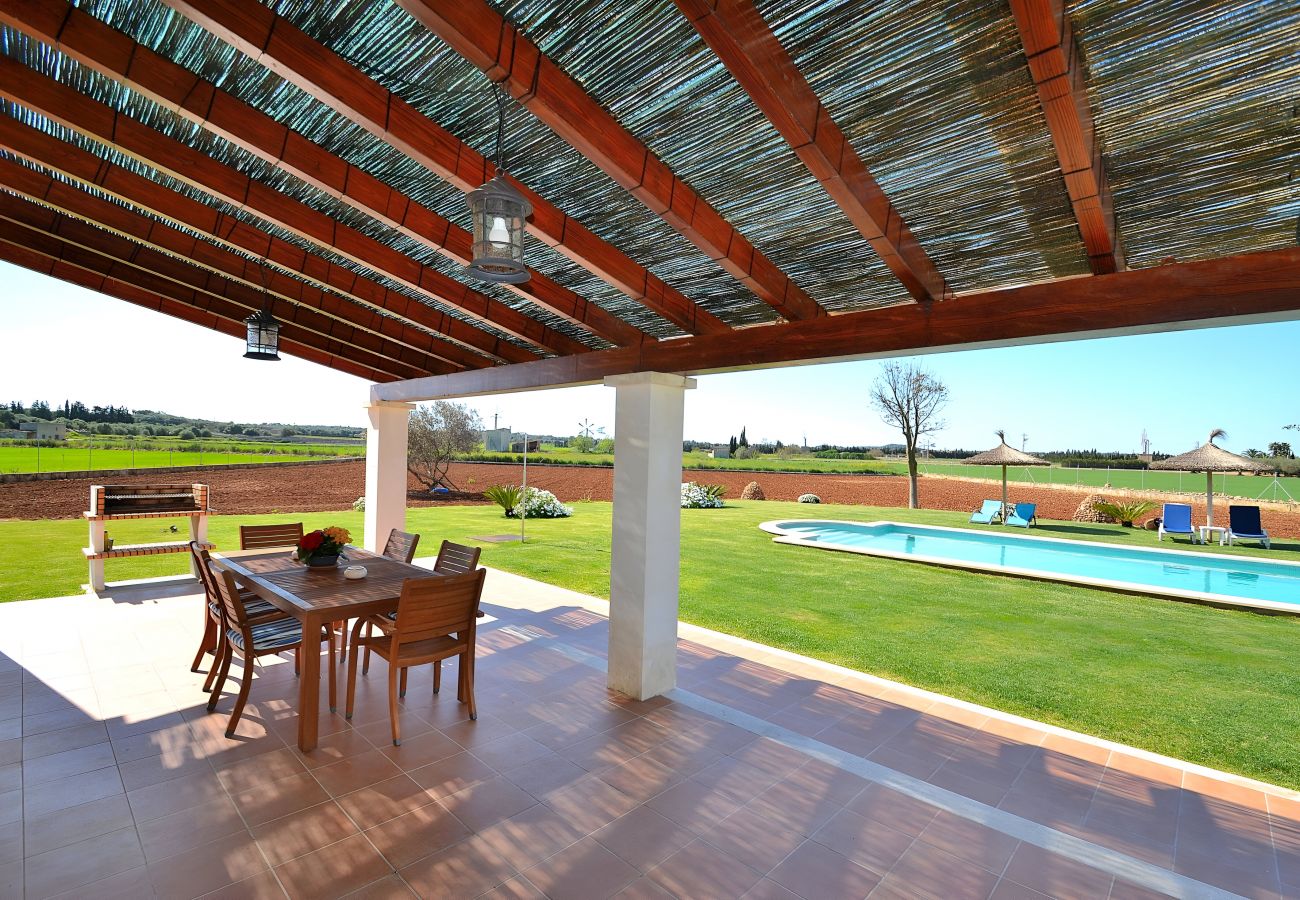 Finca in Muro - Flor de Sal 178 majestätische moderne Villa mit privatem Pool, Klimaanlage und BBQ