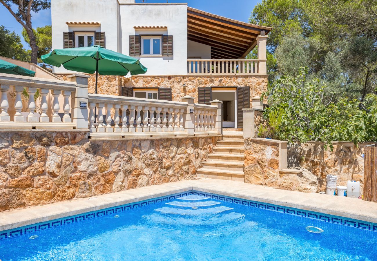 Villa in Cala Santanyi - Villa Escaletas » Villa nur 600 vom Strand und Pool, Klimaanlage