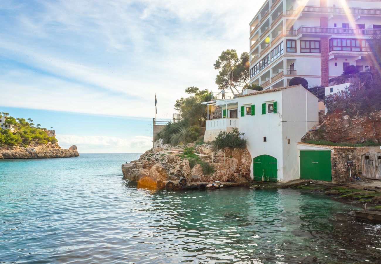 Ferienhaus in Cala Santanyi - Strandhaus Sa Barca mit Meerblick und  nur wenige Schritte zur Cala Santanyí