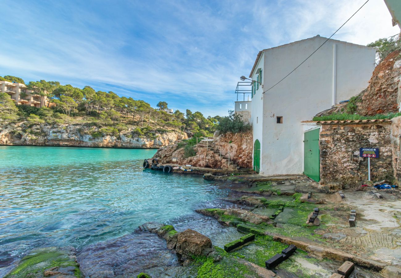 Ferienhaus in Cala Santanyi - Strandhaus Sa Barca mit Meerblick und  nur wenige Schritte zur Cala Santanyí