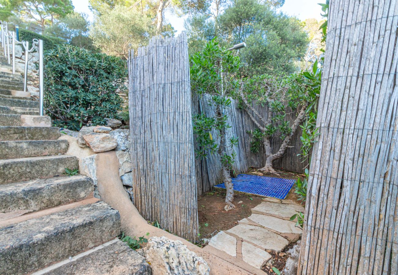 Ferienhaus in Cala Santanyi - Strandhaus Sa Barca mit Meerblick und  nur wenige Schritte zur Cala Santanyí