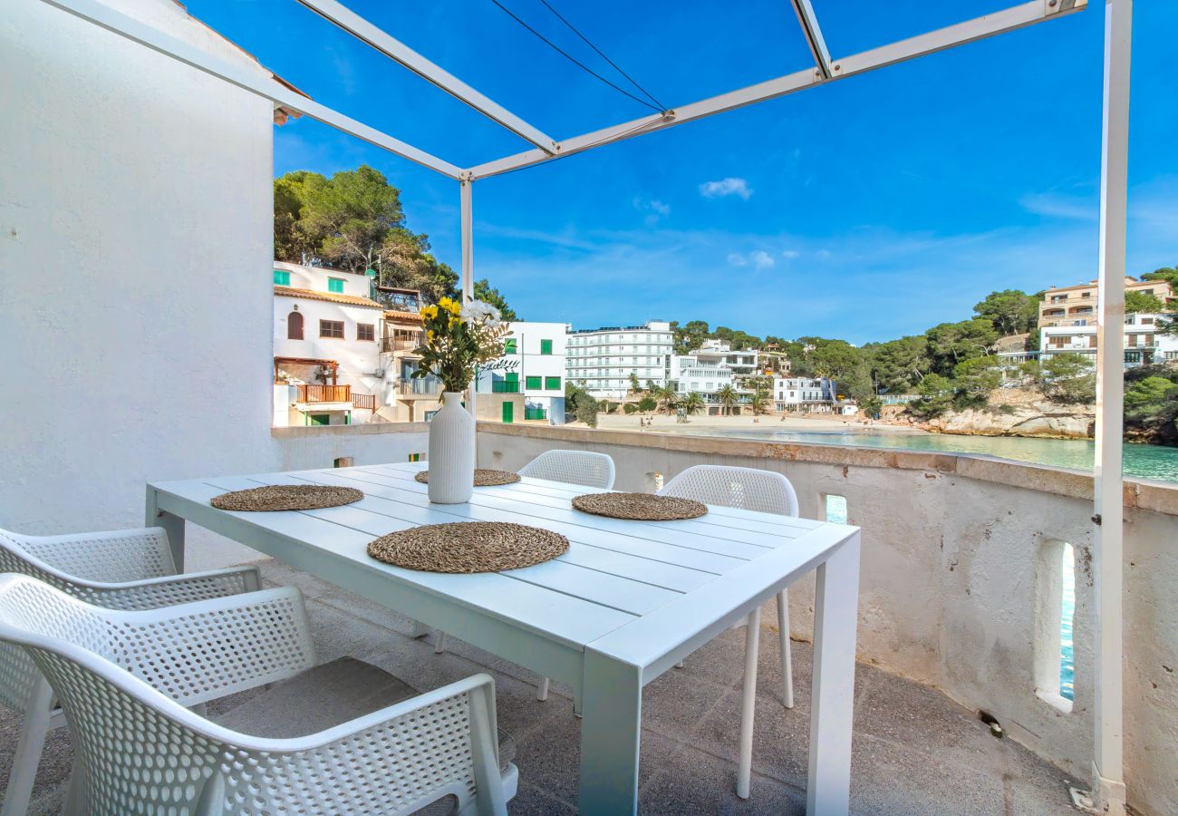 Ferienhaus in Cala Santanyi - Strandhaus Sa Barca mit Meerblick und  nur wenige Schritte zur Cala Santanyí