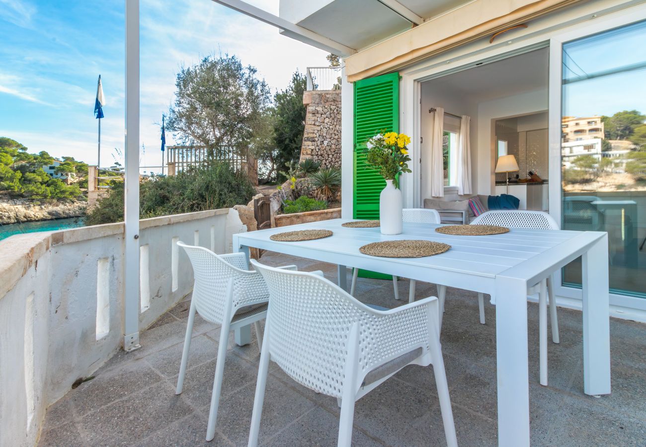 Ferienhaus in Cala Santanyi - Strandhaus Sa Barca mit Meerblick und  nur wenige Schritte zur Cala Santanyí