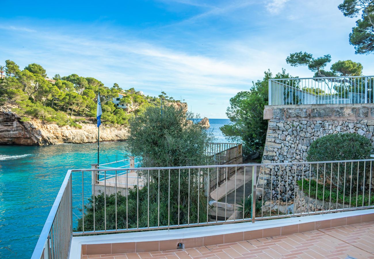 Ferienhaus in Cala Santanyi - Strandhaus Sa Barca mit Meerblick und  nur wenige Schritte zur Cala Santanyí