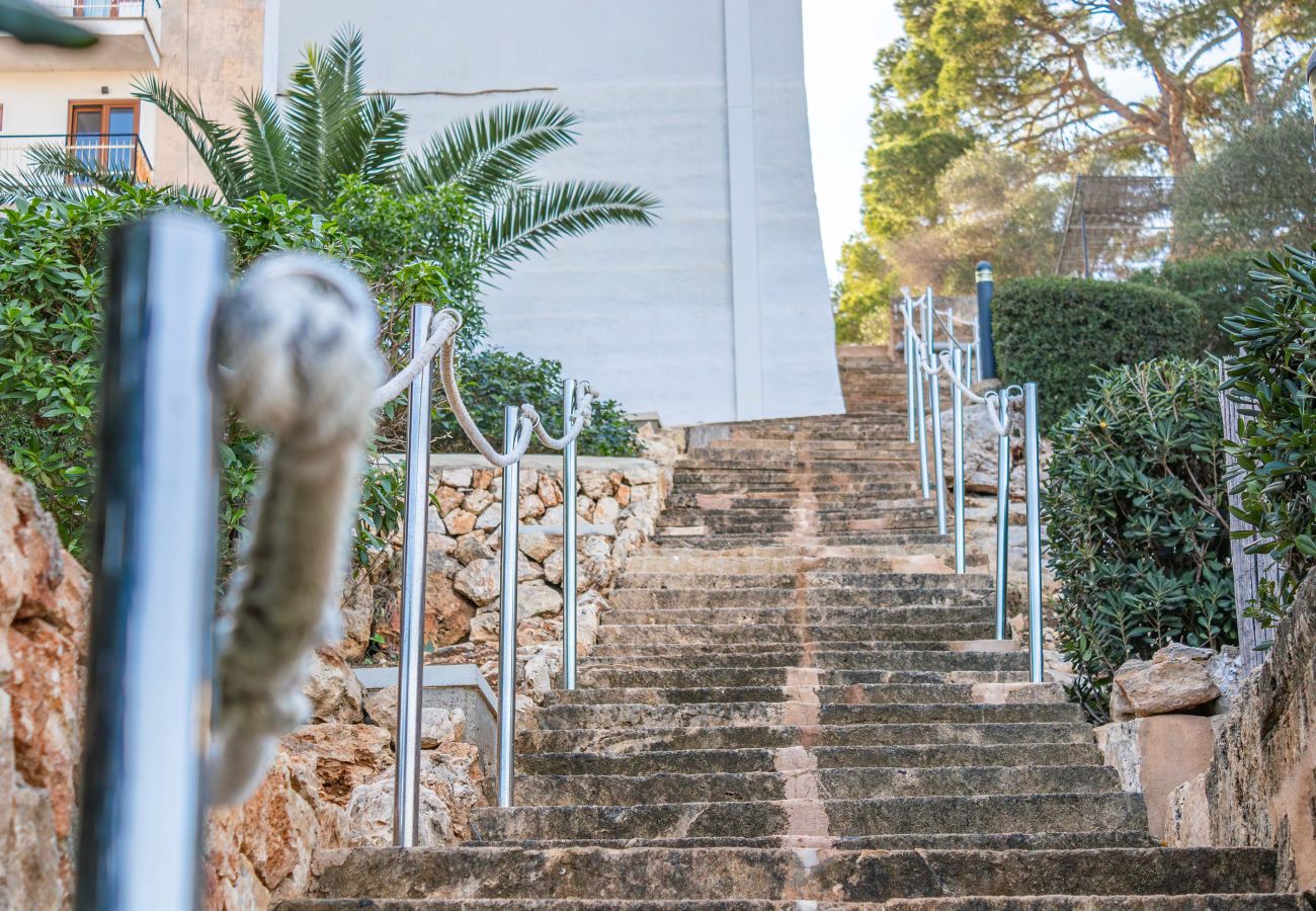 Ferienhaus in Cala Santanyi - Strandhaus Sa Barca mit Meerblick und  nur wenige Schritte zur Cala Santanyí