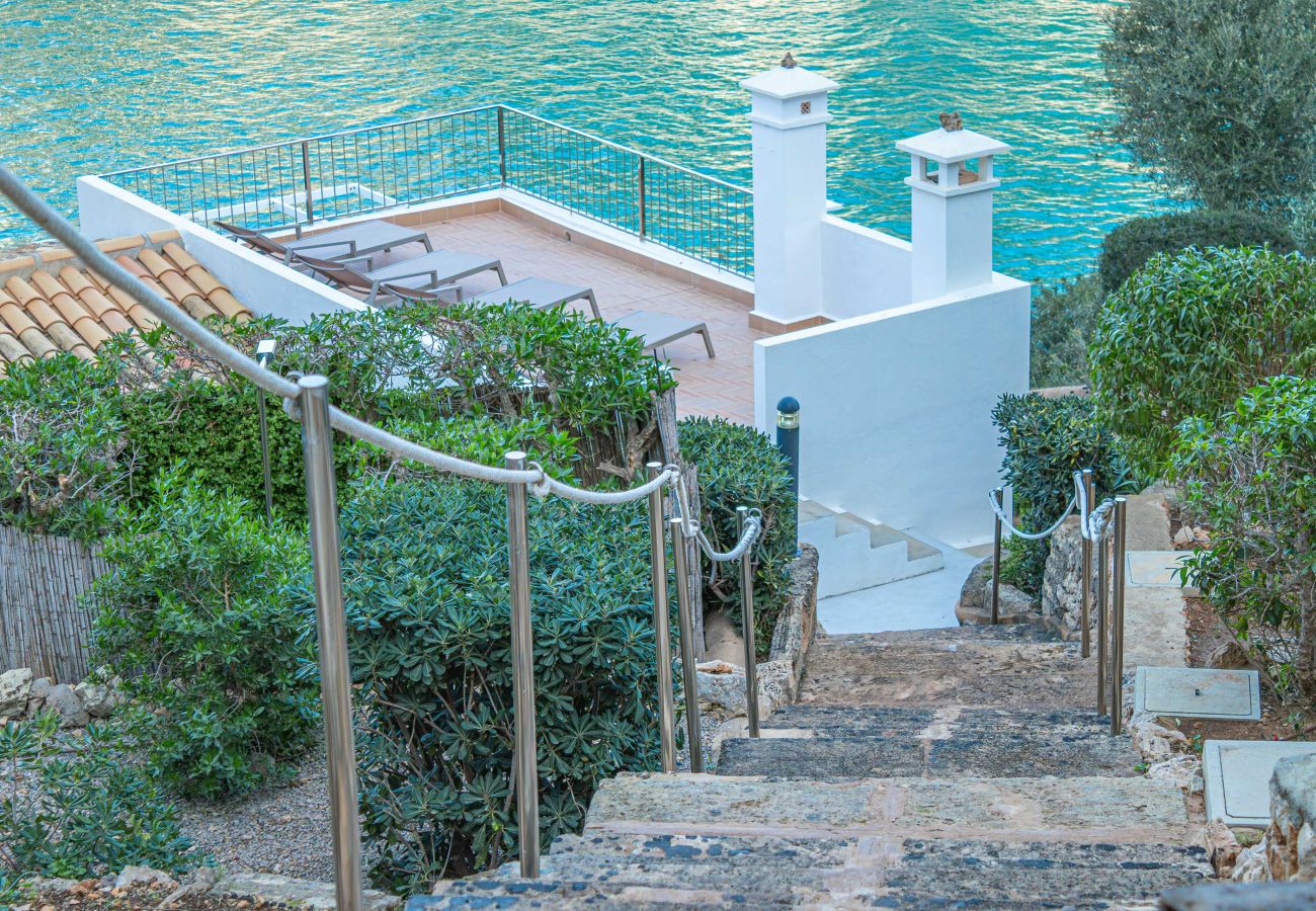 Ferienhaus in Cala Santanyi - Strandhaus Sa Barca mit Meerblick und  nur wenige Schritte zur Cala Santanyí