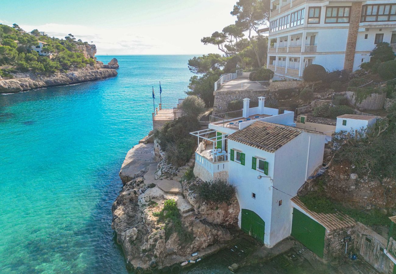 Ferienhaus in Cala Santanyi - Strandhaus Sa Barca mit Meerblick und  nur wenige Schritte zur Cala Santanyí