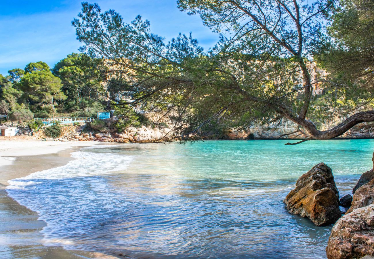 Ferienhaus in Cala Santanyi - Strandhaus Sa Barca mit Meerblick und  nur wenige Schritte zur Cala Santanyí