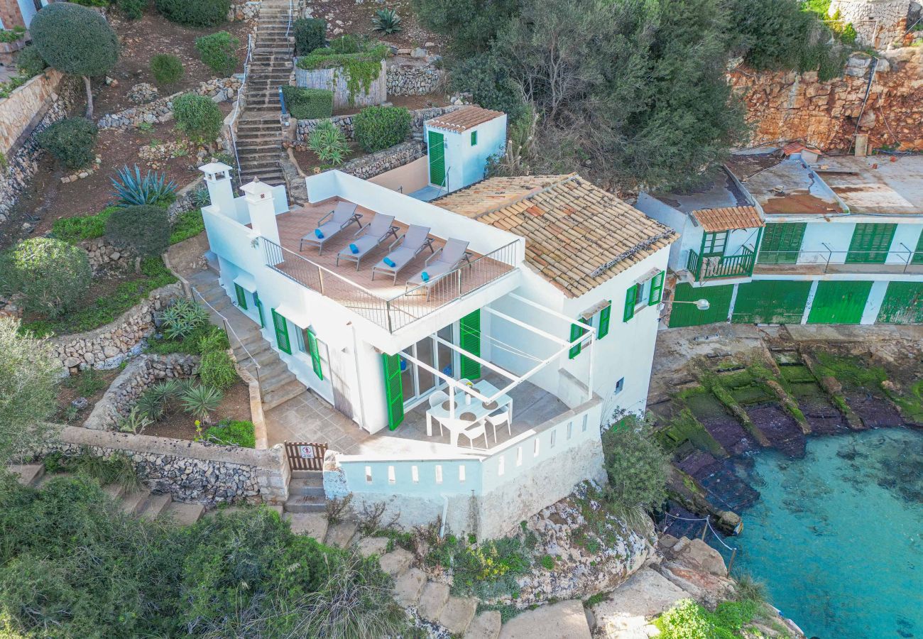 Ferienhaus in Cala Santanyi - Strandhaus Sa Barca mit Meerblick und  nur wenige Schritte zur Cala Santanyí