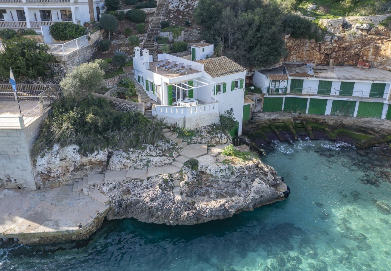 Ferienhaus in Cala Santanyi - Strandhaus Sa Barca mit Meerblick und  nur wenige Schritte zur Cala Santanyí