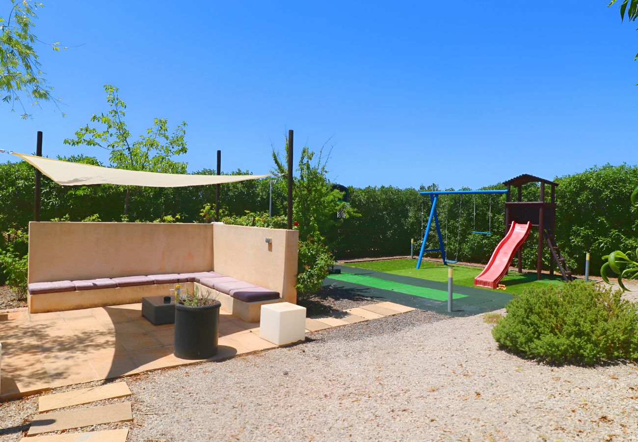 Finca in Campos - Son Vigili 417 herrliche Villa mit privatem Pool, Jacuzzi, Kinderbereich und Klimaanlage