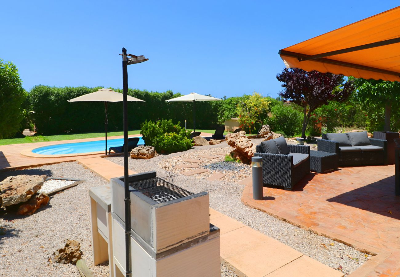 Finca in Campos - Son Vigili 417 herrliche Villa mit privatem Pool, Jacuzzi, Kinderbereich und Klimaanlage