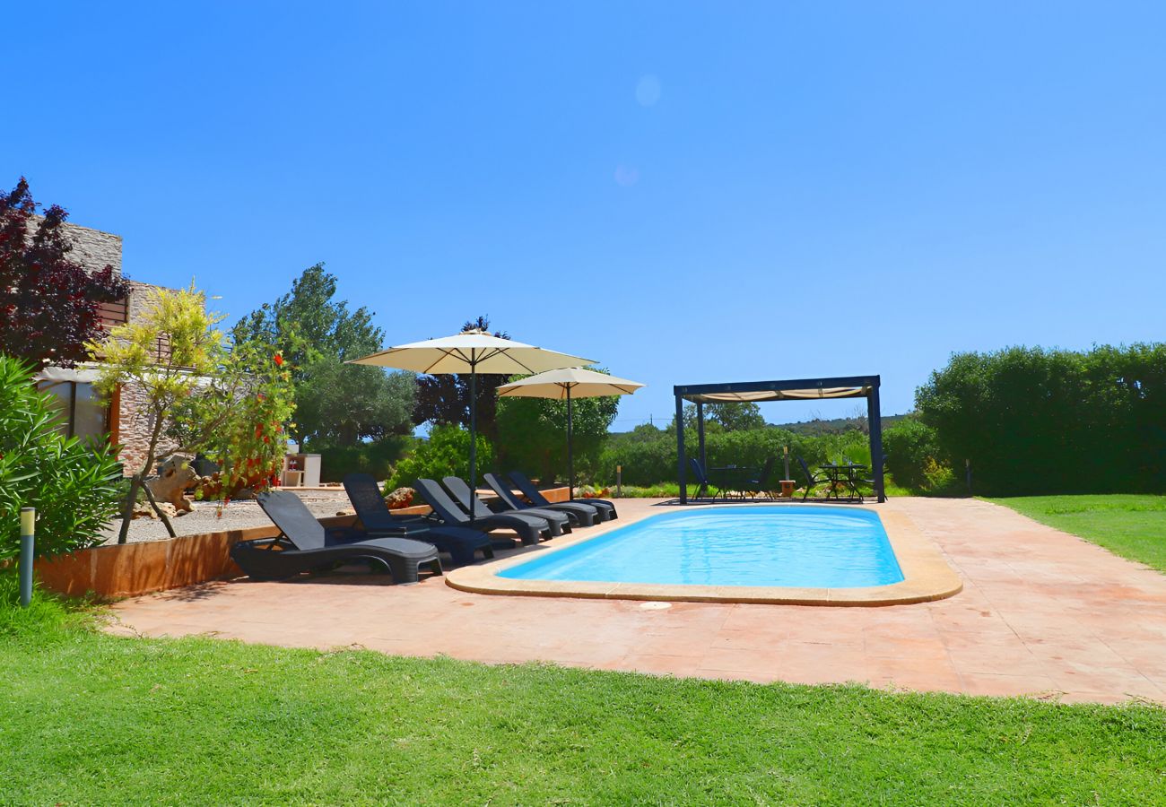 Finca in Campos - Son Vigili 417 herrliche Villa mit privatem Pool, Jacuzzi, Kinderbereich und Klimaanlage