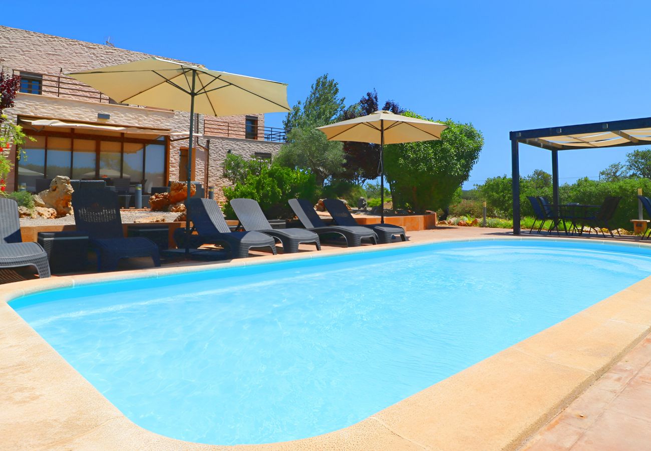 Finca in Campos - Son Vigili 417 herrliche Villa mit privatem Pool, Jacuzzi, Kinderbereich und Klimaanlage