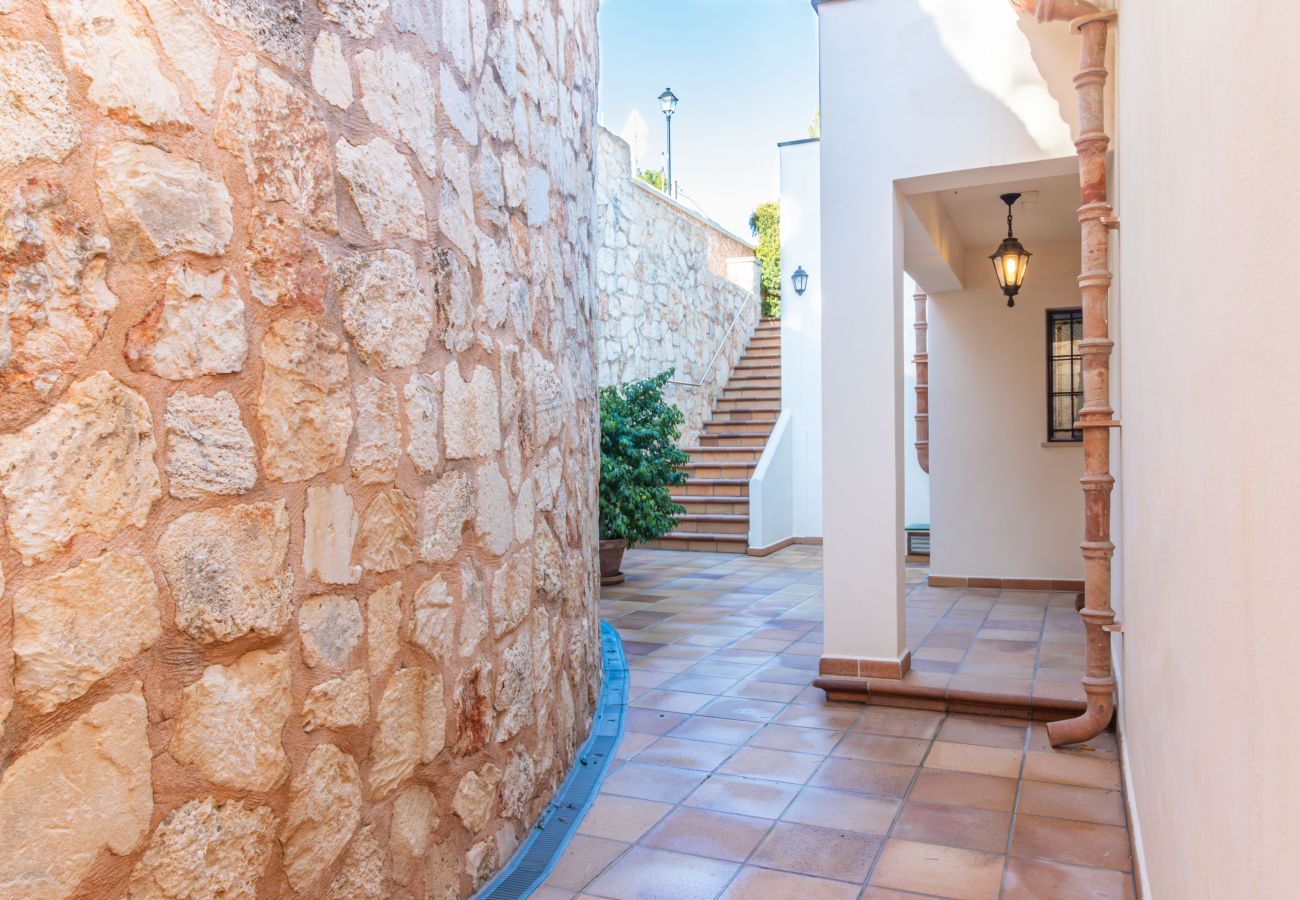 Ferienwohnung in Cala Santanyi - Sa Trona Beach House Ferienhaus mit Blick auf Cala Santanyi nur wenige Schritte vom Strand entfernt