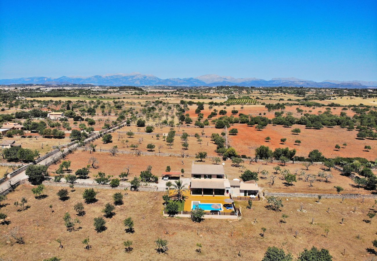 Finca in Santa Margalida - Ballester 034 fantastische Finca mit privatem Pool, großer Terrasse, Grill und Klimaanlage