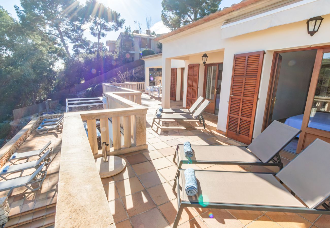 Ferienwohnung in Cala Santanyi - Sa Trona Beach House Ferienhaus mit Blick auf Cala Santanyi nur wenige Schritte vom Strand entfernt