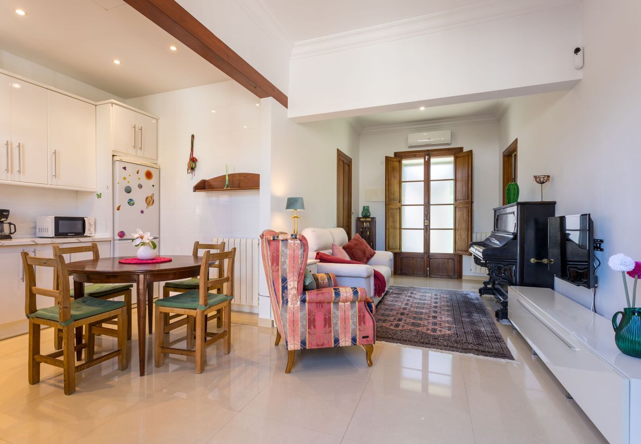 Ferienhaus in Palma  - Casa Vileta >> Mallorquinisches Stadthaus mit viel Flair in Palma