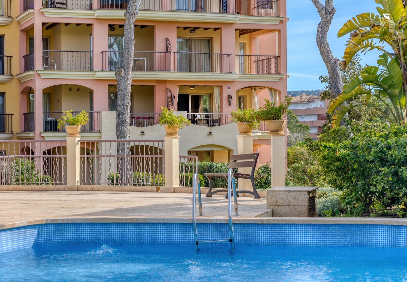 Ferienwohnung in Santa Ponça - Port Adriano Residence stilvolle Unterkunft mit Pool nahe dem Strand in Santa Ponsa verfügbar für temporäre Aufenthalte