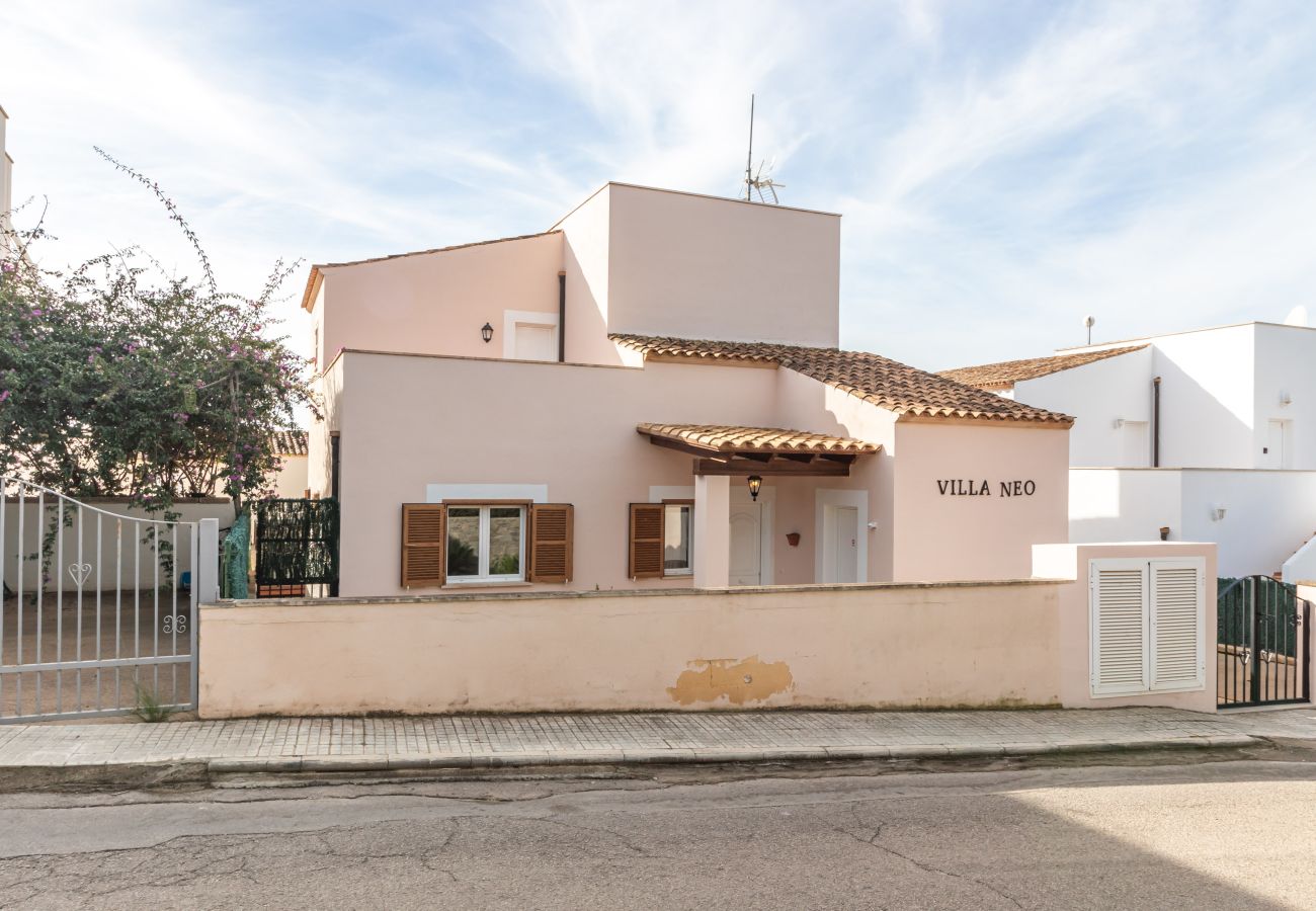 Chalet en Cala Murada - Chalet con piscina privada cerca del mar 