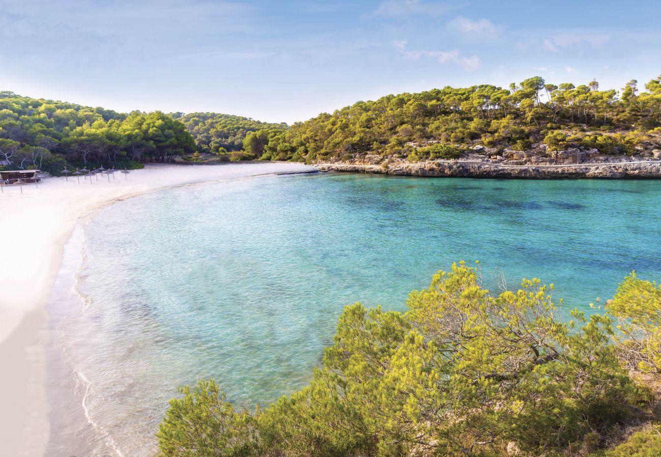 Finca en Santanyi - Finca Ses Mires » idílica finca con 5 dormitorios, vistas al mar, cerca de la playa y aire acondicionado