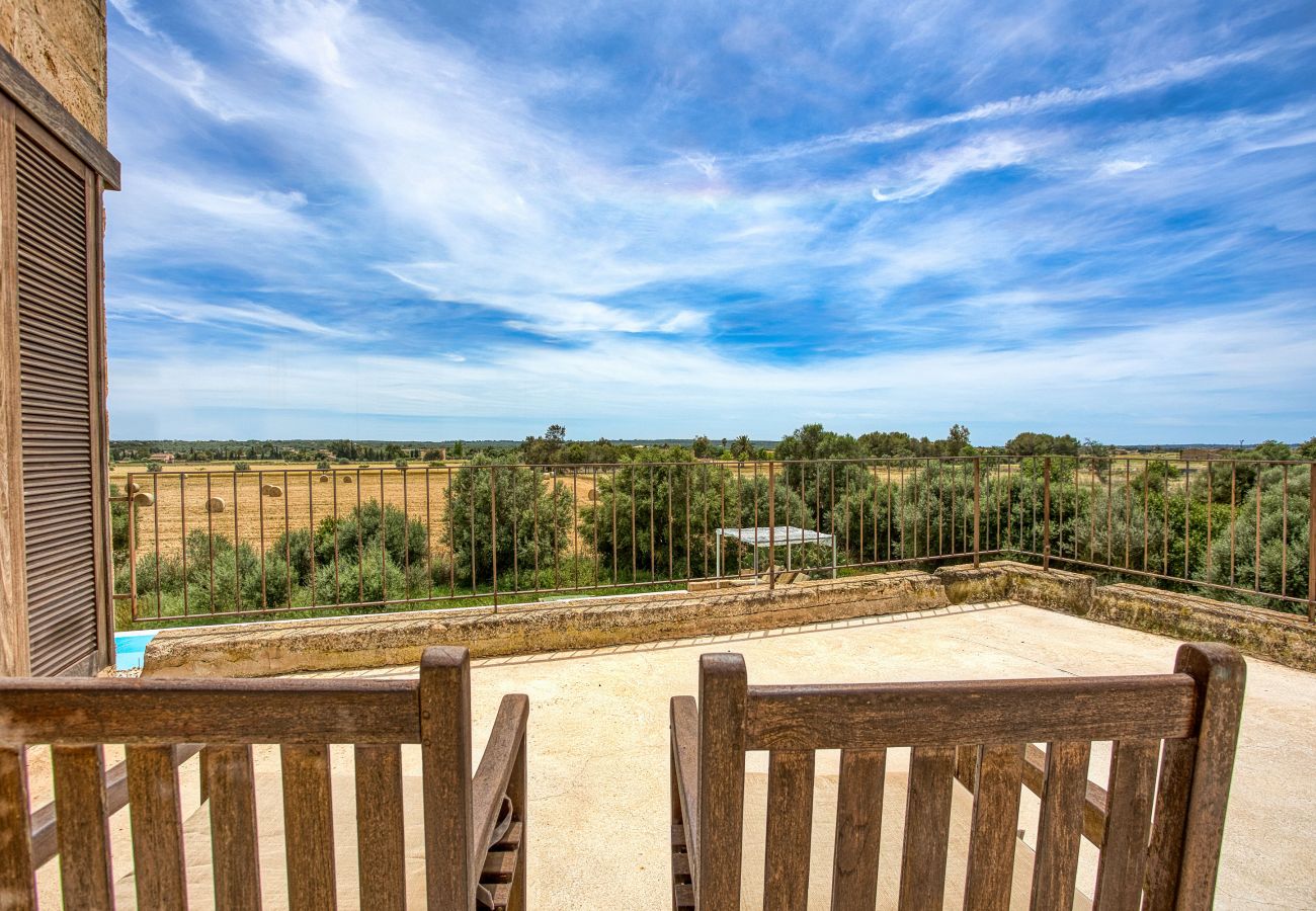 Finca en Campos - Son Coranta » finca moderna con piscina en ubicación tranquila, perfecto para sus vacaciones