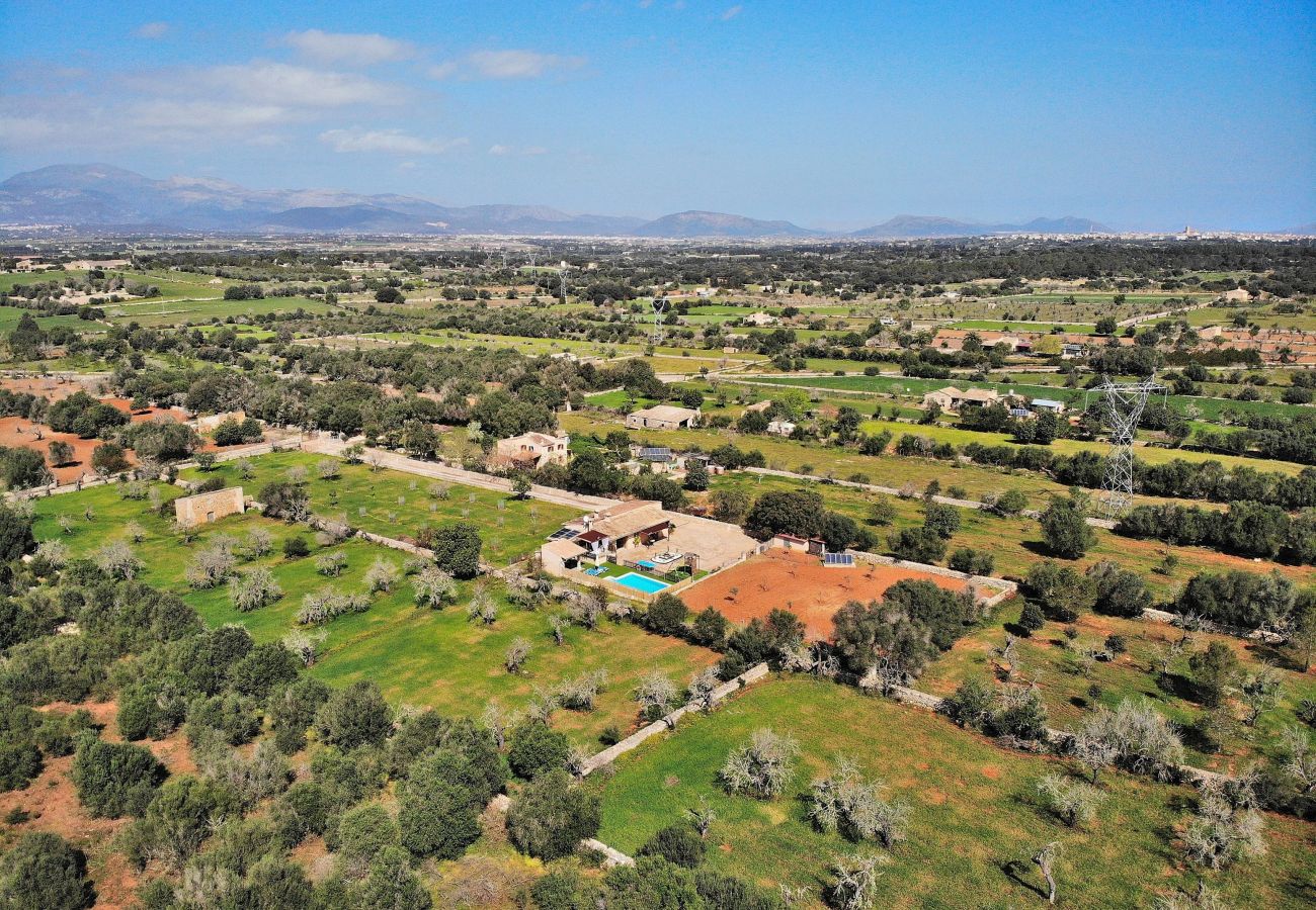 Finca en Llubi - Son Sitges 139 acogedora finca con piscina privada, zona infantil, terraza y barbacoa