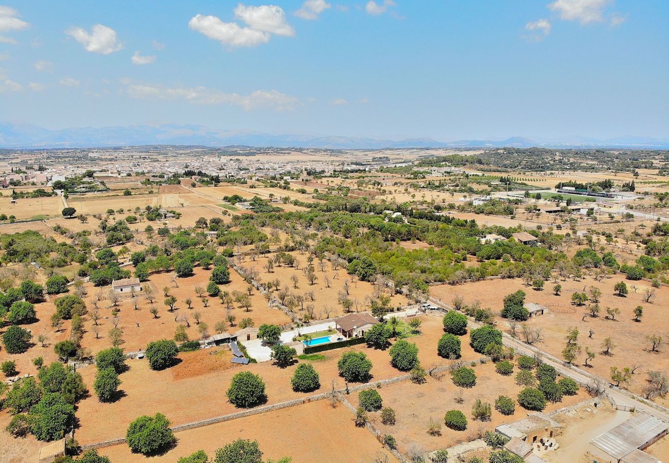 Finca en Santa Margalida - S'Estret 184 mágnifica finca con piscina privada, terraza, acogedor jardín y ping pong