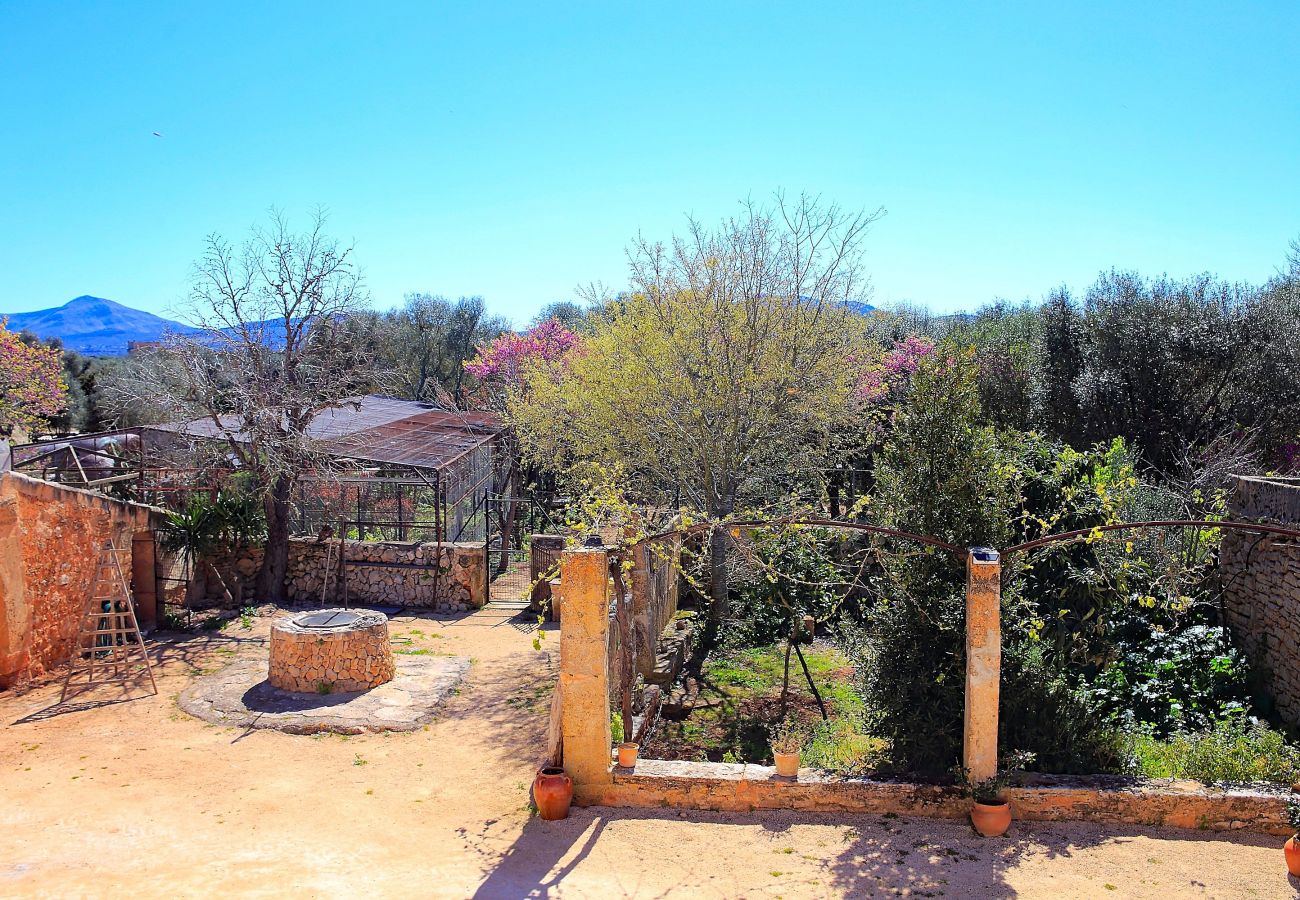 Finca en Son Serra de Marina - Sa Cabaneta 235 tradicional finca con piscina privada, jardín, barbacoa y WiFi