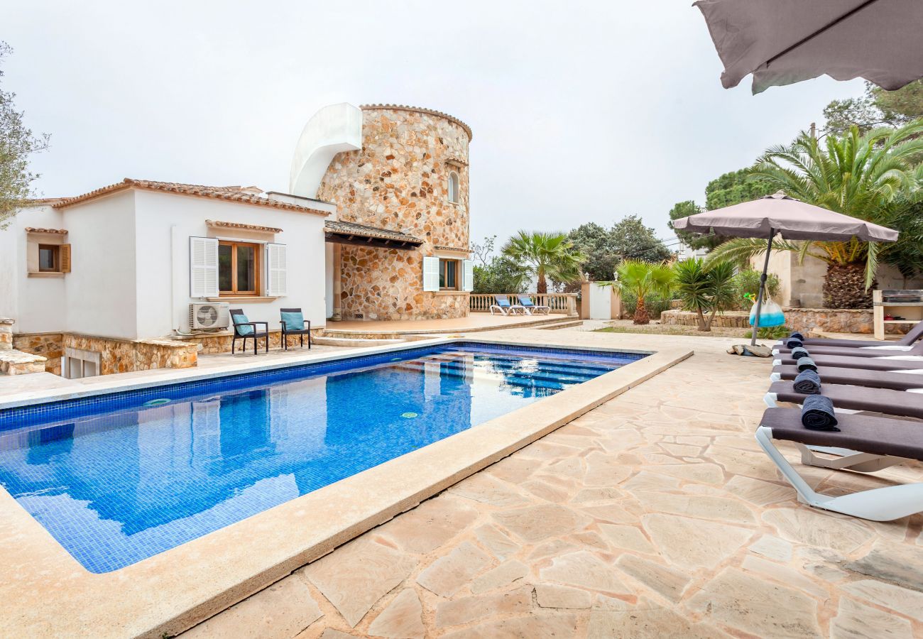 Casa en Cala Santanyi - Villa Torre Mar » villa con piscina a 100 m de la playa, Wifi