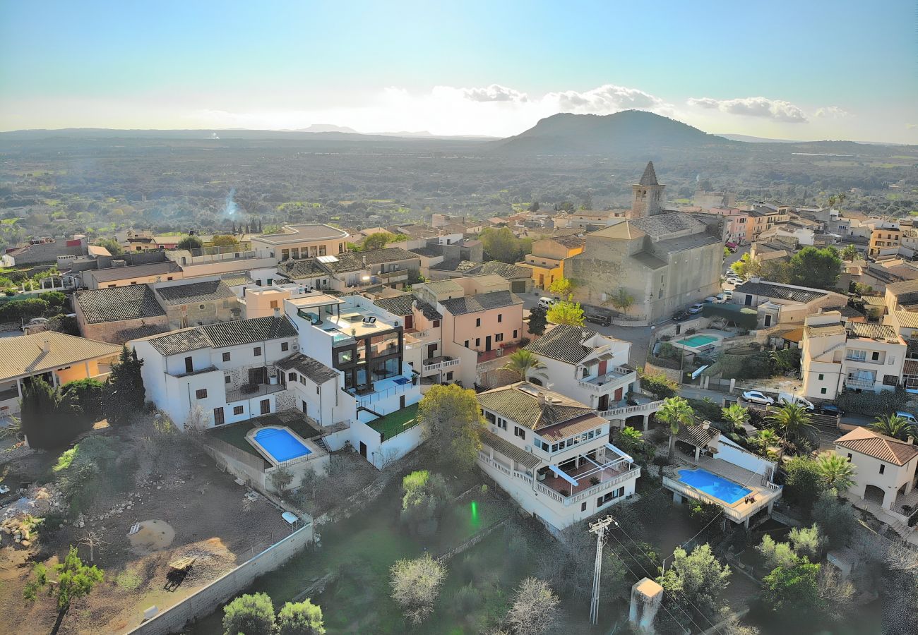 Casa en Buger - Montblau 049 exclusiva villa con piscina privada, jacuzzi, barbacoa y aire acondicionado