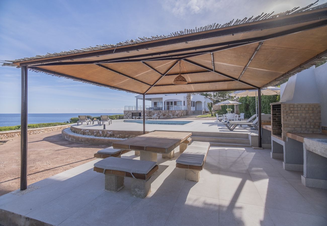 Villa en Cala Santanyi - Villa Can Ferrando  Primera Línea de Mar con Lujo Mediterráneo