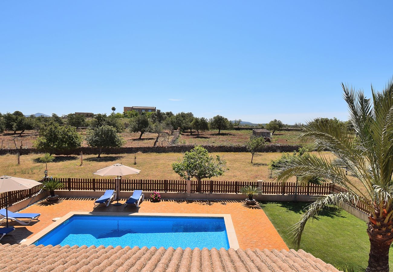 Finca en Santa Margalida - Ballester 034 fantástica finca con piscina privada, gran terraza, barbacoa y aire acondicionado