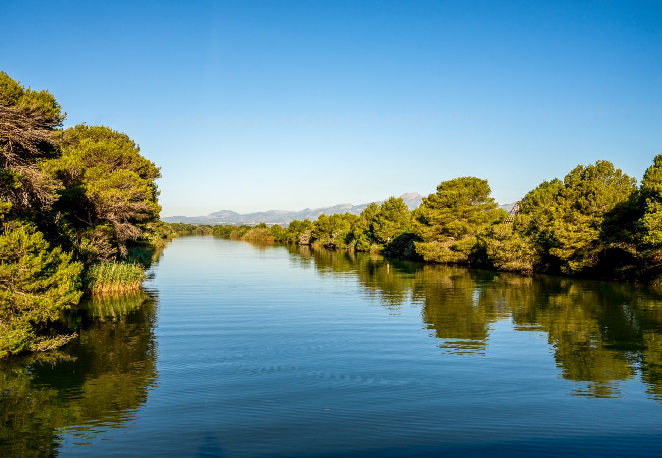 Finca en Alcúdia - Marilen 254 fantástica finca con piscina privada, gran jardín, zona de juegos y aire acondicionado