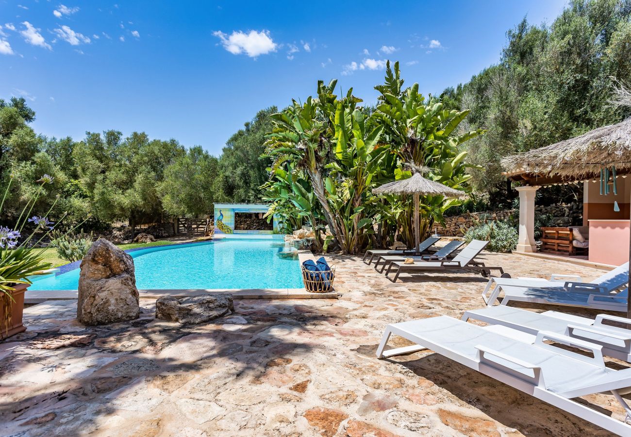 Casa en Santanyi - Son Pavo Real Finca idílica con piscina, casa de invitados y gran jardín en Santanyi