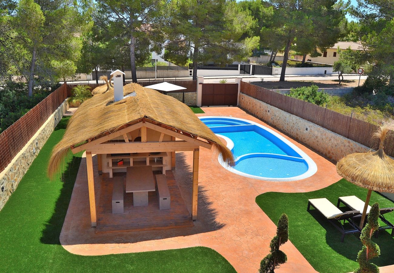 Villa en Son Serra de Marina - Mexic 066 magnífica villa con piscina privada, barbacoa, zona infantil y aire acondicionado