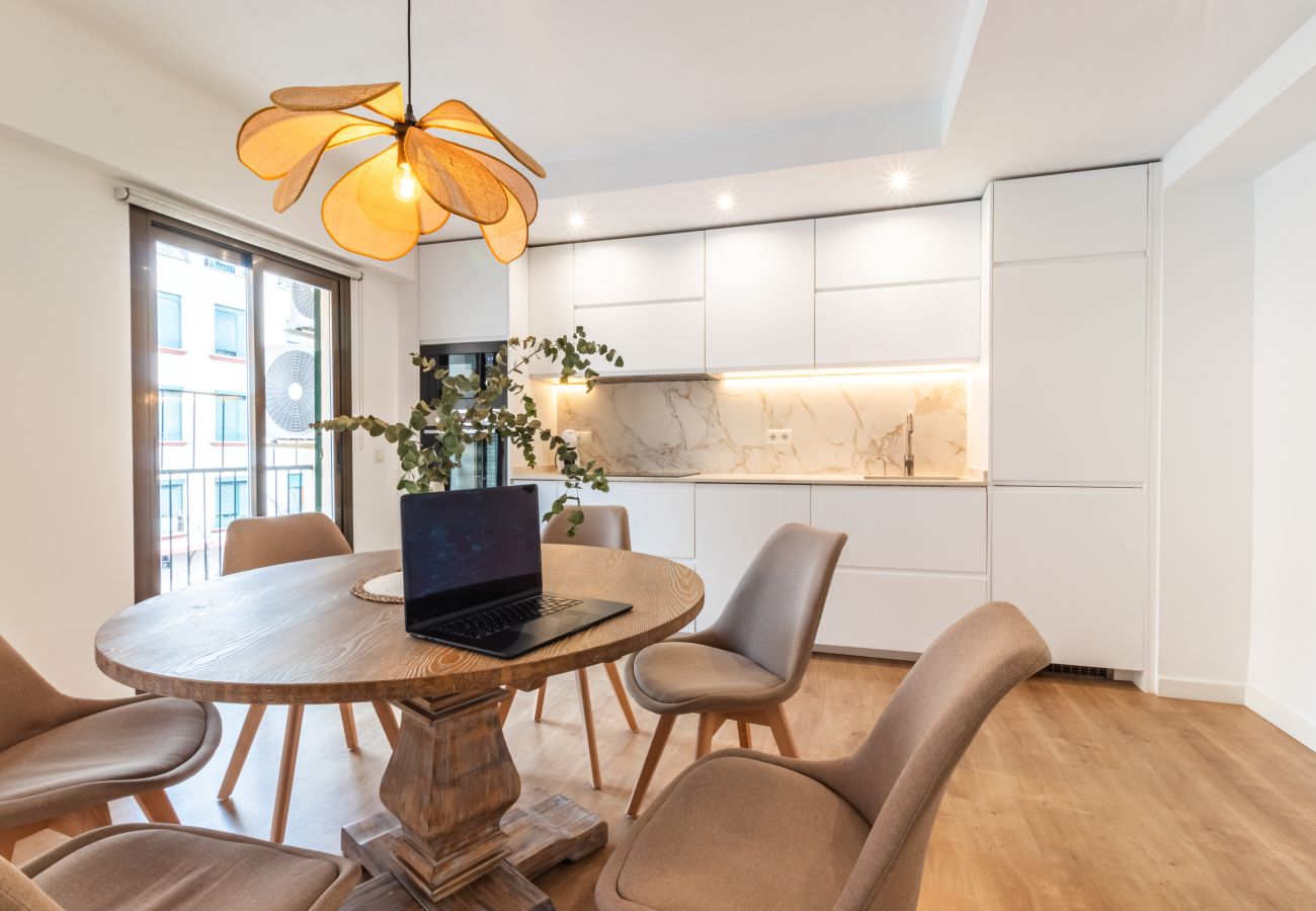 Apartamento en Palma  - Serralta Centro alojamiento moderno y luminoso disponible para alquiler mensual en Palma