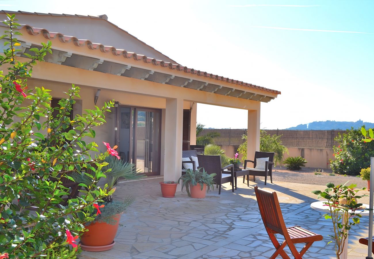 Country house in Campanet - Can Melis 149 fantastic villa with private pool, air conditioning, terrace, garden and barbecue