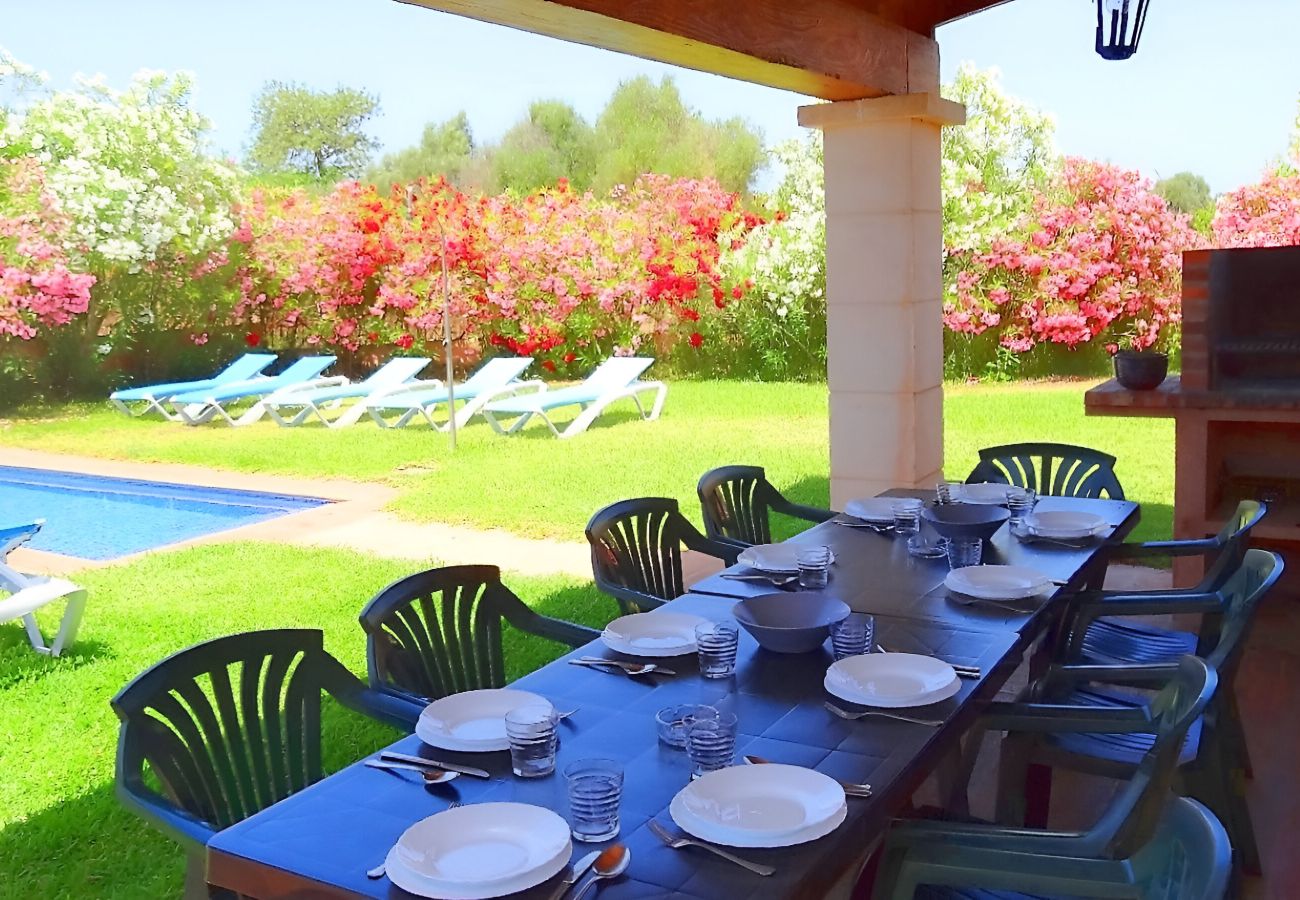 Country house in Felanitx - Son Mas 402 wonderful rustic finca with private pool, terrace, garden and air conditioning