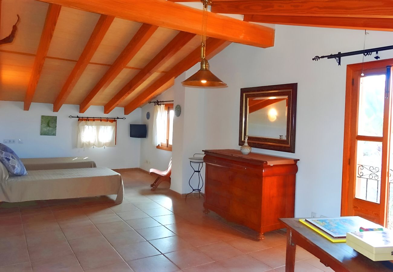 Country house in Llucmajor - Son Antem 420 fantastic finca with private pool, terrace, barbecue and air conditioning