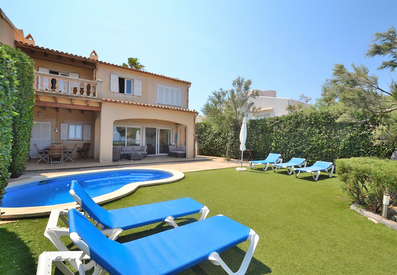 Villa in Colonia de Sant Pere - Embat 017 villa with private pool and direct access to the sea, garden and air conditioning