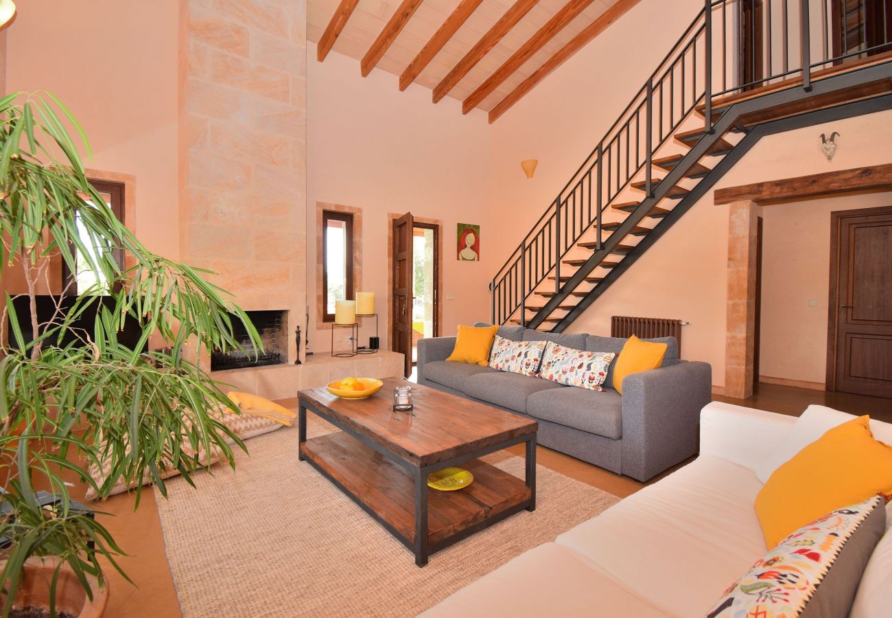 Villa in Muro - Casa Nuria 019 fantastic finca with private pool, terrace, garden and billiard