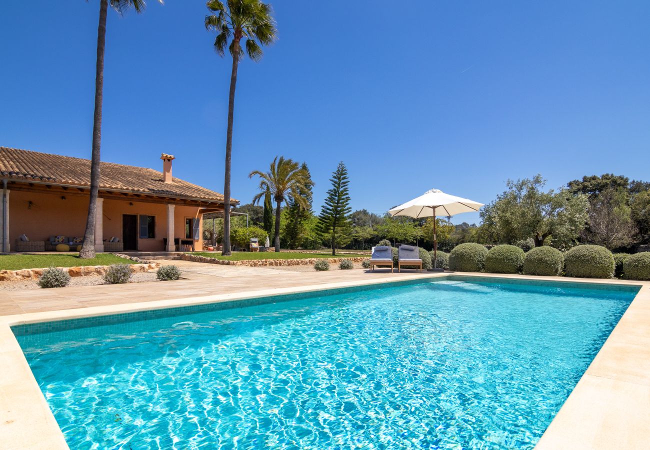 Villa in Muro - Casa Nuria 019 fantastic finca with private pool, terrace, garden and billiard