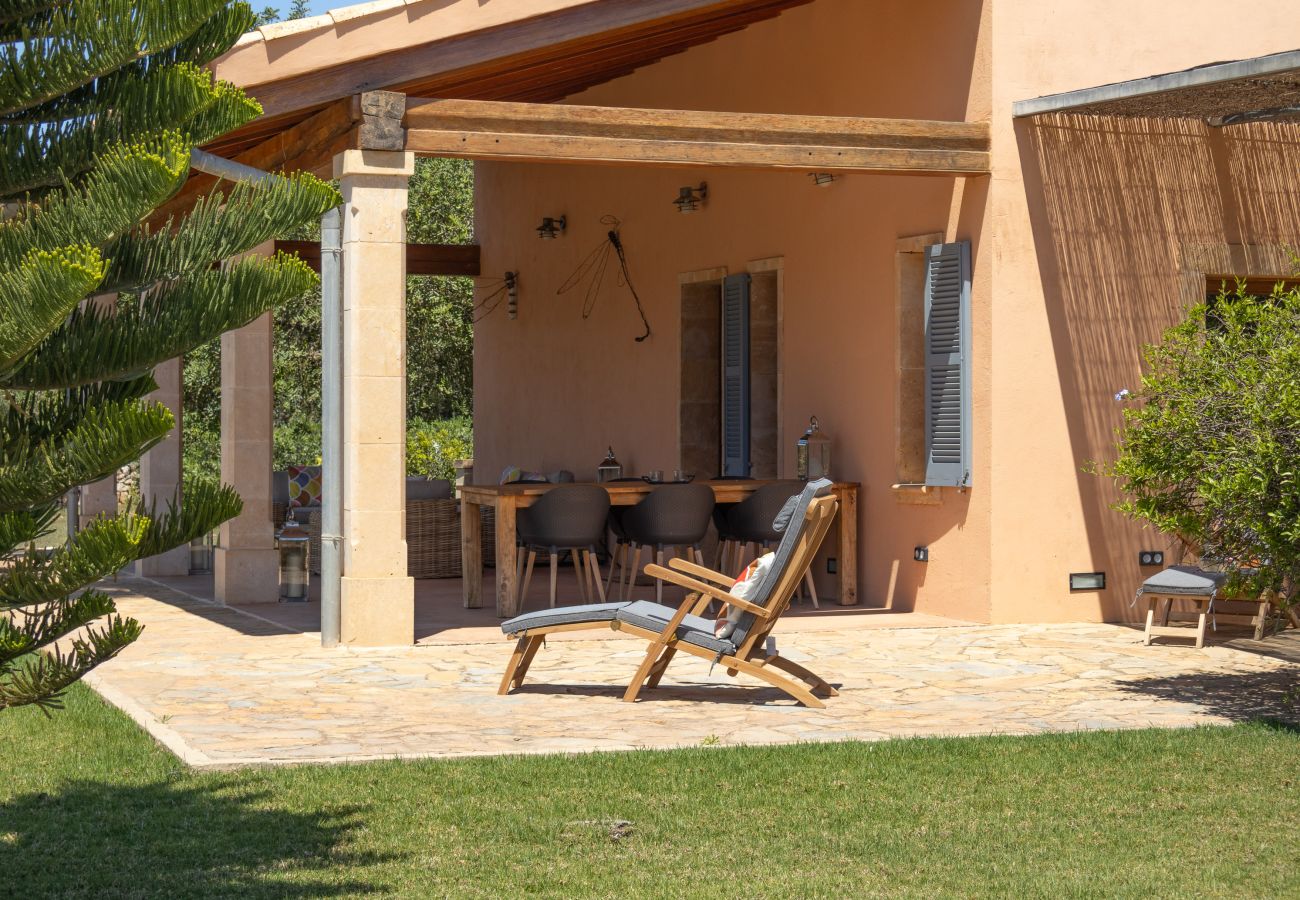 Villa in Muro - Casa Nuria 019 fantastic finca with private pool, terrace, garden and billiard