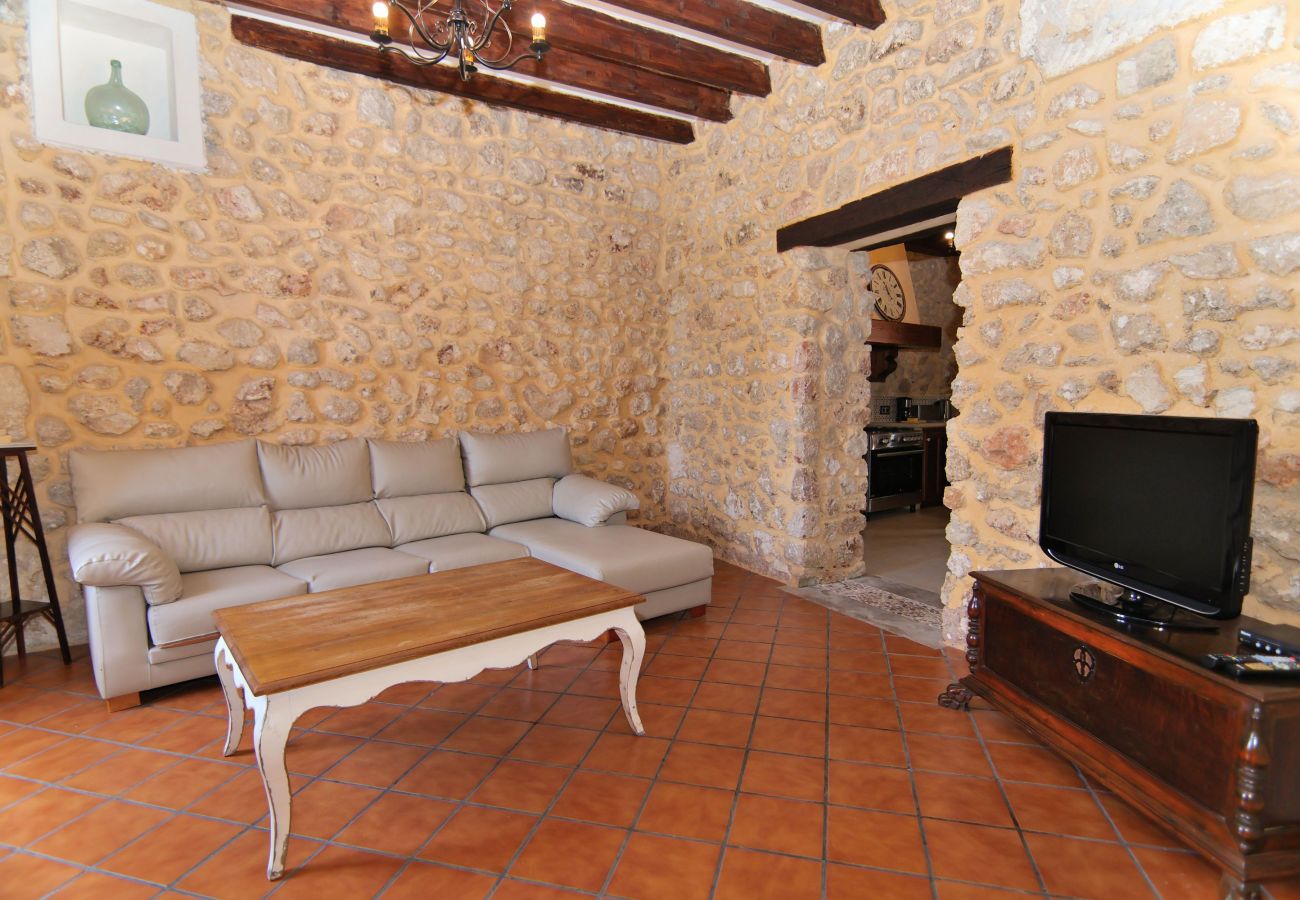 Villa in Muro - Can Bassa 243 fantastic villa with private pool, terrace, barbecue and air conditioning