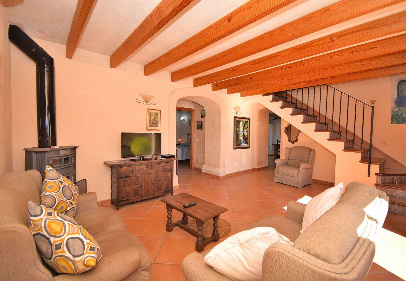 Villa in Selva - Cantabou 014 magnificent finca with private pool, large garden, barbecue and air conditioning