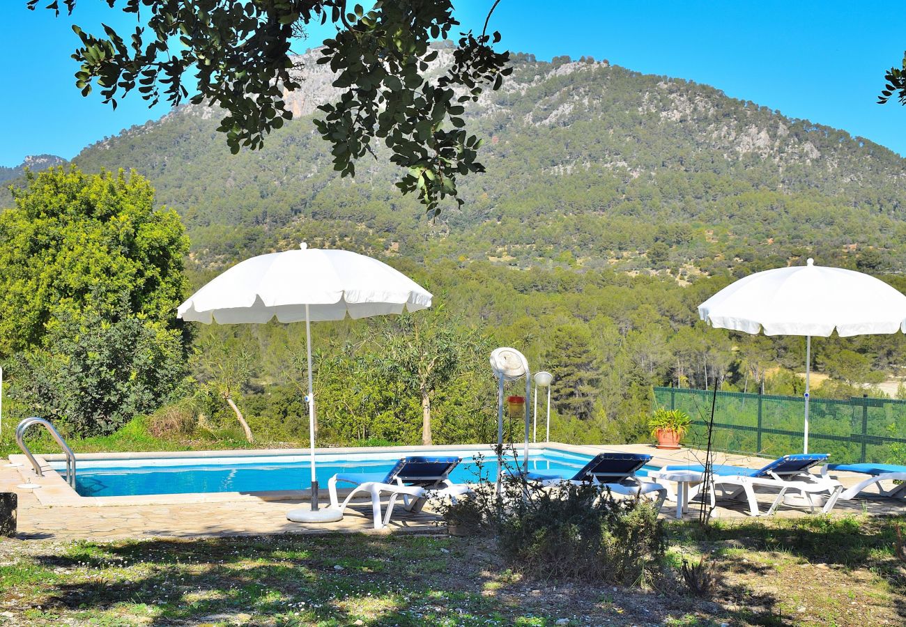 Villa in Selva - Cantabou 014 magnificent finca with private pool, large garden, barbecue and air conditioning