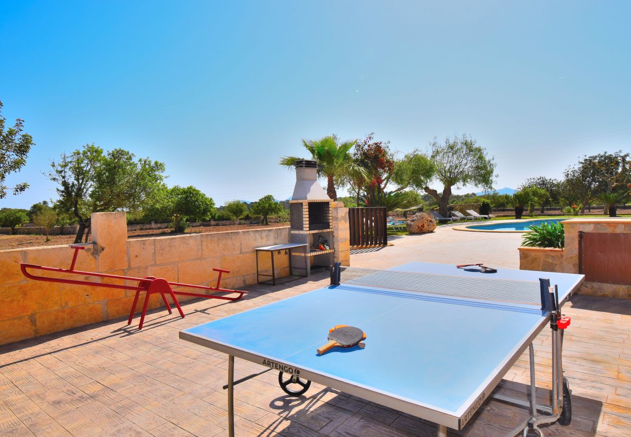 Villa in Santa Margalida - Vernissa 288 fantastic villa with private pool, large garden, barbecue and air conditioning