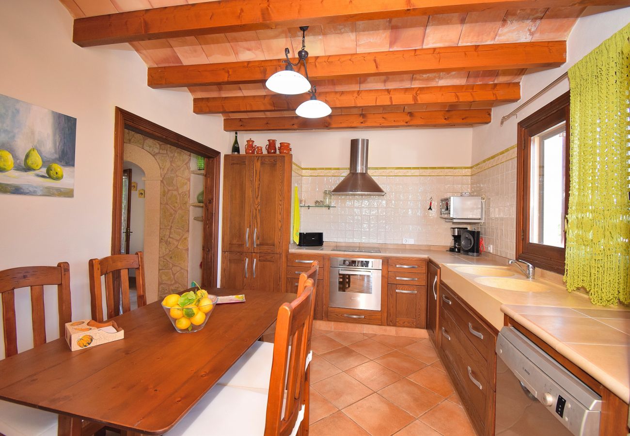 Villa in Santa Margalida - Vernissa 288 fantastic villa with private pool, large garden, barbecue and air conditioning