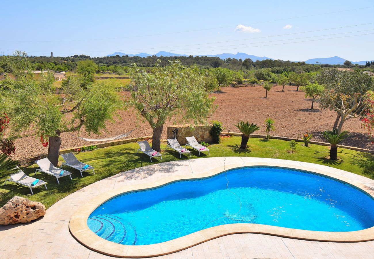 Villa in Santa Margalida - Vernissa 288 fantastic villa with private pool, large garden, barbecue and air conditioning